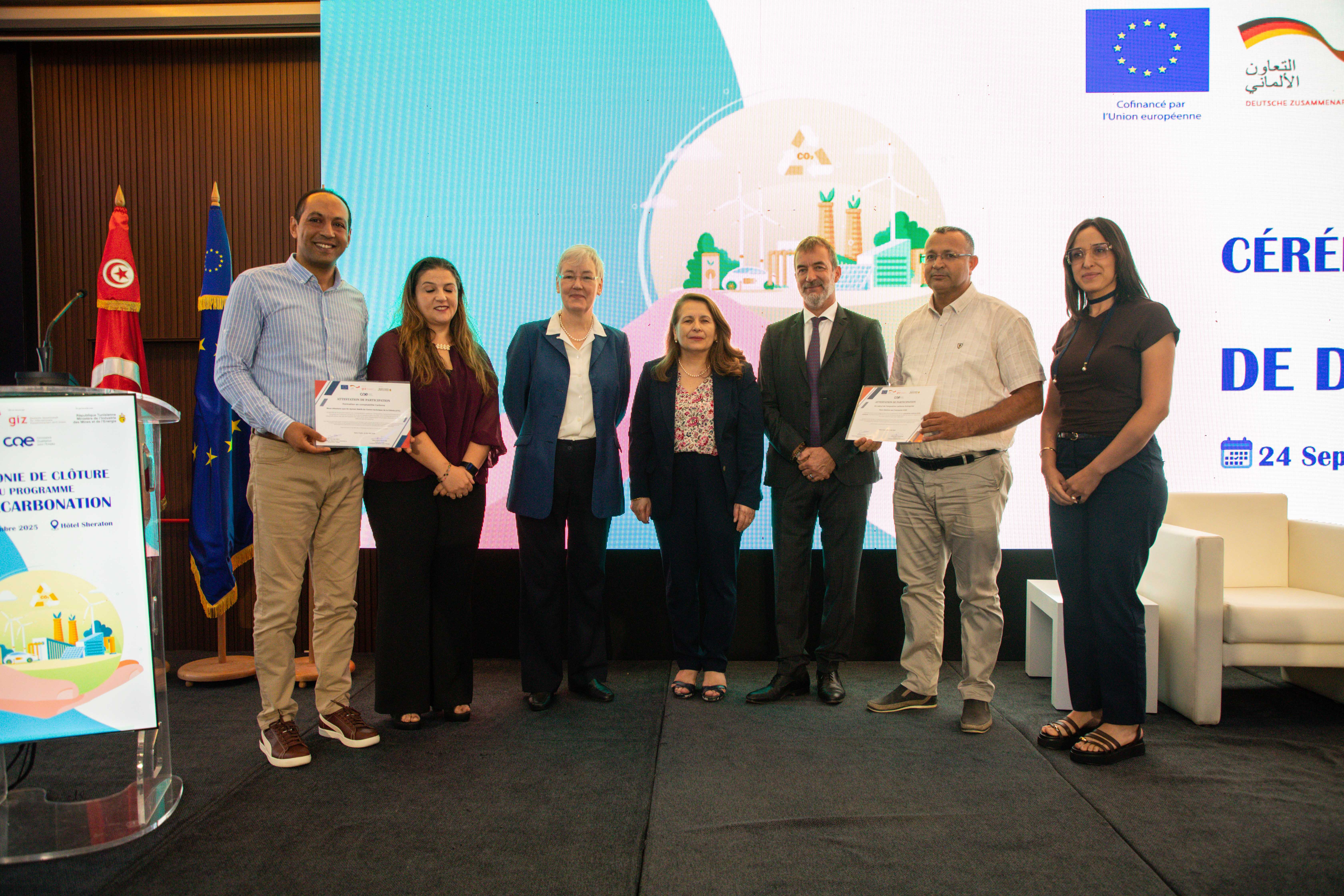 Participation in calculating the carbon footprint of the company_GCER